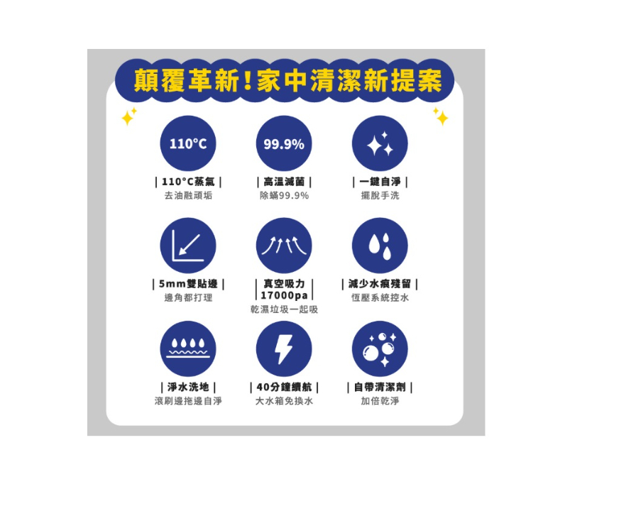 SANSUI 山水輕蒸仕無線蒸氣洗地機